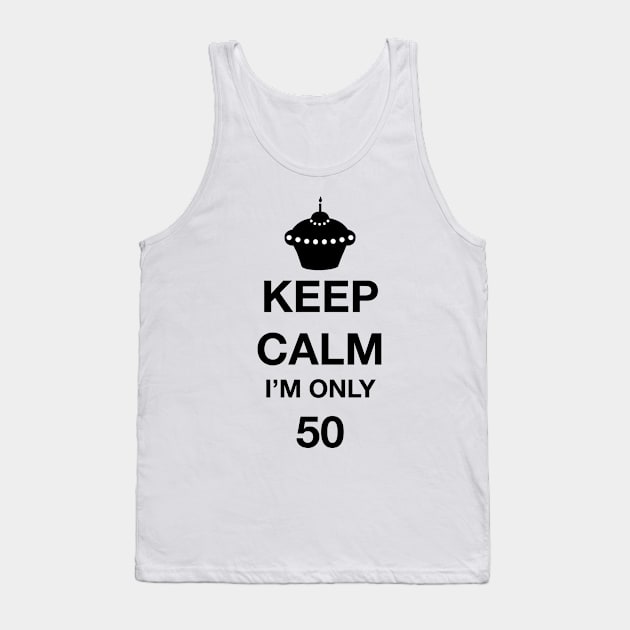 Happy 50th Birthday Tank Top by One2shree